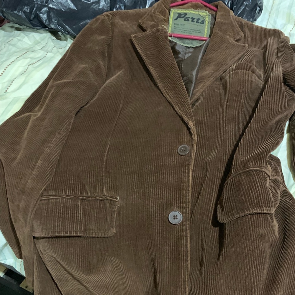Brown blazer size large